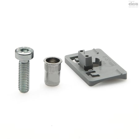 Elesa Adapter for PC support clamp for round tubes, APC.40-43 APC